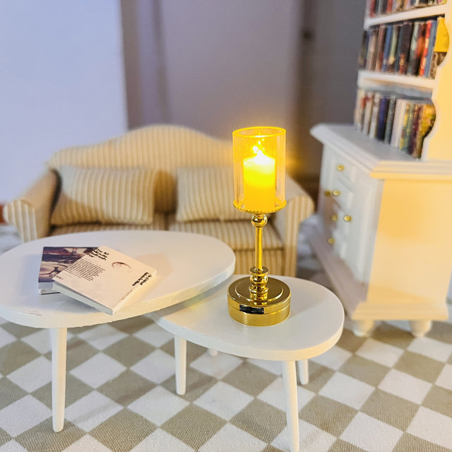12-point doll house accessories mini desk lighting floor lamp mini scene model props decoration simulation ornament