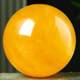 
High-end natural yellow crystal ornaments True water raw stone ball kitchen office entrance flowing water high-end crystal ball natural