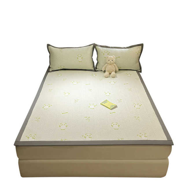 Bingdoudou mat summer 2024 new summer cool feeling baby can use children's category a maternal and infant grade ice silk mat