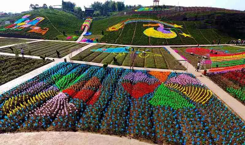 【广安百万玫瑰梦幻花海天气预报】最新实时一周天气,广安旅游指数