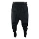 Spring and summer large size harem pants for men loose high elastic fat man slim and versatile black small feet tying casual pants for men