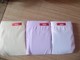 Annifang authentic 2652 women's solid color simple and comfortable elastic cotton triangle mid-waist boxed underwear two
