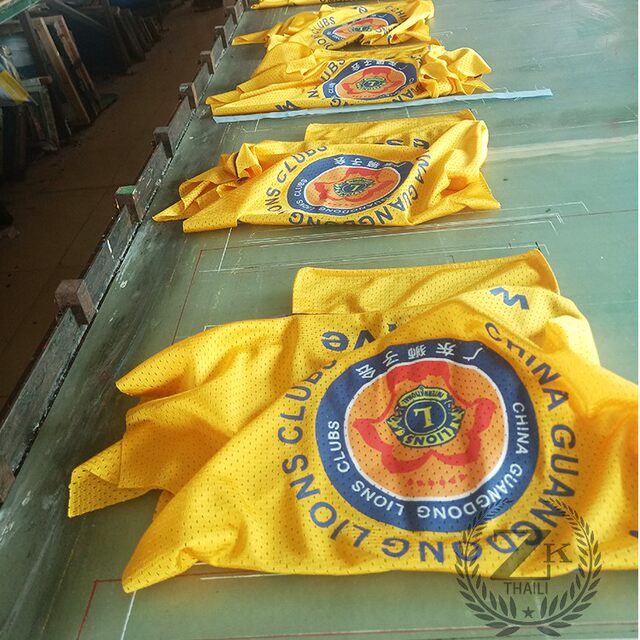 Customized Guangdong Lion Club vests can customize team names International Lion Federation in the Lion Union Enterprise Team Logo
