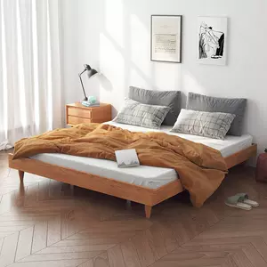 实木床架设计 新人首单立减十元 22年7月 淘宝海外