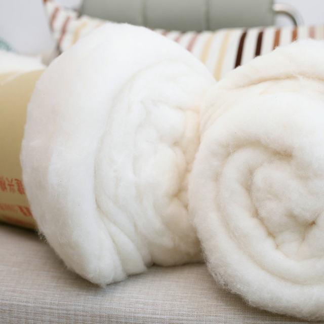 Shandong first-class long-staple cotton bulk natural combed cotton batting quilt quilt quilt mattress padding