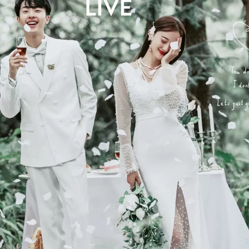 婚纱摄影道具仿真玫瑰花瓣结婚撒花无纺布材质博花片