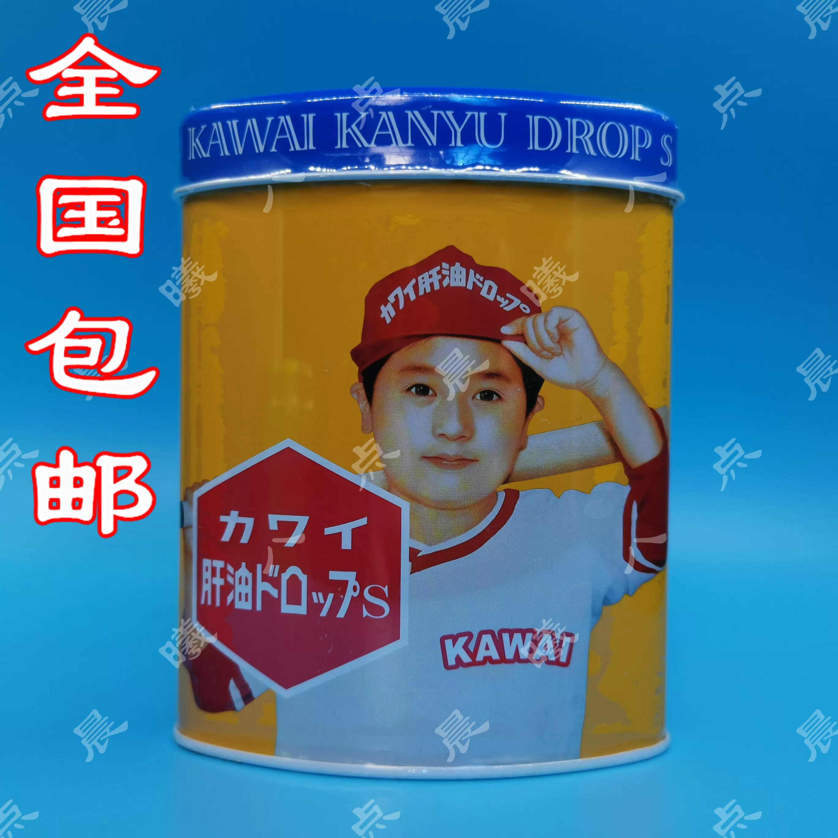 香港版日本原装进口kawai可爱的肝油丸无腥味钙丸香蕉
