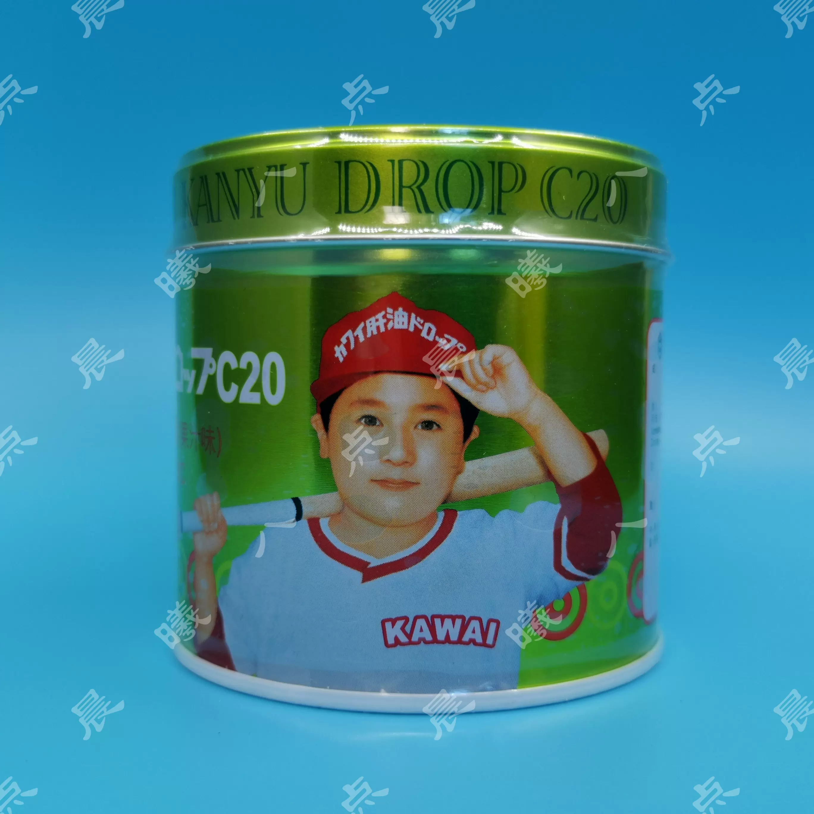 香港版日本进口kawai可爱的无腥味肝油丸c香橙味