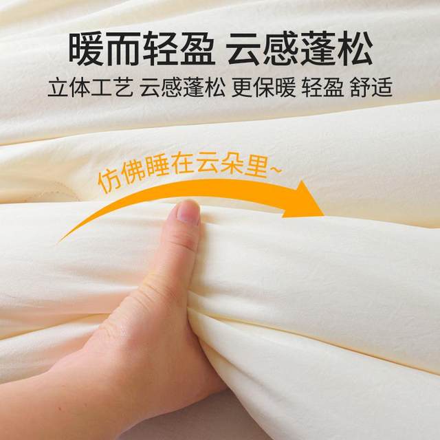 Raw cotton soybean quilt thickened warm winter quilt pure cotton quilt core pure cotton spring and autumn quilt four seasons universal dormitory single