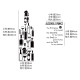 Beer wine bottle wine glass sticker bar KTV stickers winery shop restaurant restaurant glass door decoration wall stickers