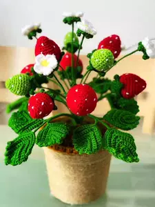 仿真草莓盆栽 新人首单立减十元 22年7月 淘宝海外