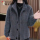 Woodpecker woolen coat for women 2025 new style young mother winter clothing high-end woolen coat short style high-end foreign style