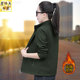 velvet sweatshirt coat for women in autumn and winter 2025 new middle-aged mothers' clothes winter thick warm cardigan stand collar top