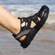 Harutu Beach Shoes for Women in Summer New Outdoor Leisure Wading Sports Sandals Non-slip Tracking Shoes Velcro Women's Shoes
