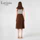 Lavinia professional commuting solid color suit skirt for women in spring and autumn new high-waisted slim drooping A-line skirt
