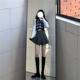 
Short skirt and women's 2025 Spring and Autumn New High Waist Small A-line Skirt Temperament Sweet and Versatile Pleated Skirt