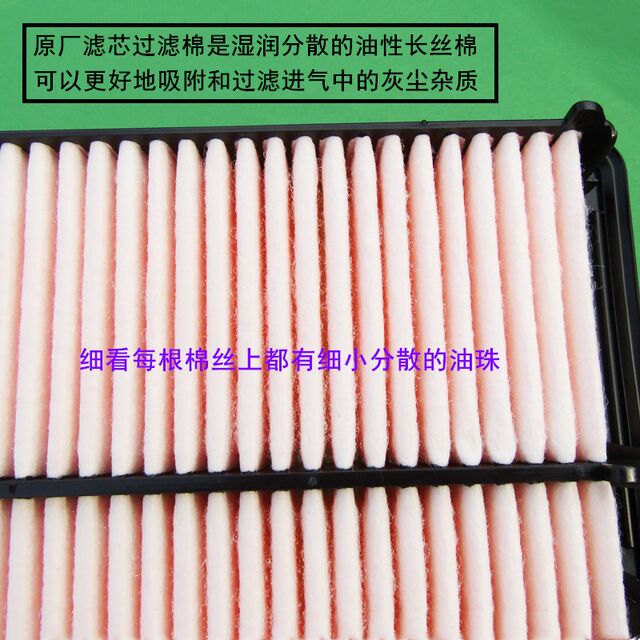 
Suitable for Dongfeng Honda 12-14-15-16 CRV2.0 displacement air lattice filter element with oily original factory