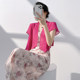 2025 Han Chunxia Sunscreen Clothes Silk Short Sleeve Small Shawl Women's Mulberry Silk Short Jacket Short Vest Cardigan