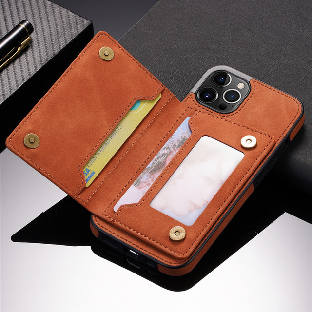 New 17 card holder 16 suitable for Apple 14 mobile phone case iPhone 12 Promax with card holder 13 bracket 11 can hold card slot ID 15 access card all-inclusive anti-fall card holder coin protective cover