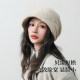 SIGGI hat girl 24 new winter Bao head wool knitted hat contains wool ear protection ear warm bell pile hats