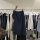 Texture Neola Dongdaemen New high-waisted straight skirt for women commuting style high intelligence slit long skirt