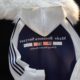 American retro raboscroll sleeves sweatshirt spring and autumn thin cardigan zipper design sense splicing contrasting color casual jacket
