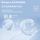 Fuchin style short-sleeved men's cool T-shirt women's top casual clothes breathable sportswear smoked badminton clothes