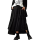 Exquisite three-dimensional cutting and high-end 2024 spring and summer new slim Japanese expensive brand asymmetric mid-length pleated skirt