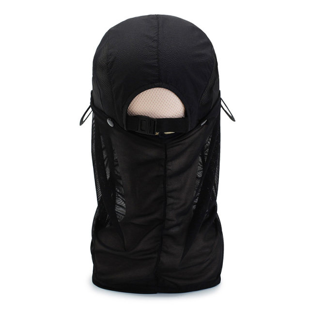 Baseball cap summer outdoor sun protection fishing visor duck cap men's quick-drying face mask fishing hat sun hat