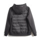Fat Mrs. Plus Size Women's Winter Clothing New Black Spliced ​​Hooded Lightweight Straight Short Down Jacket 322400111