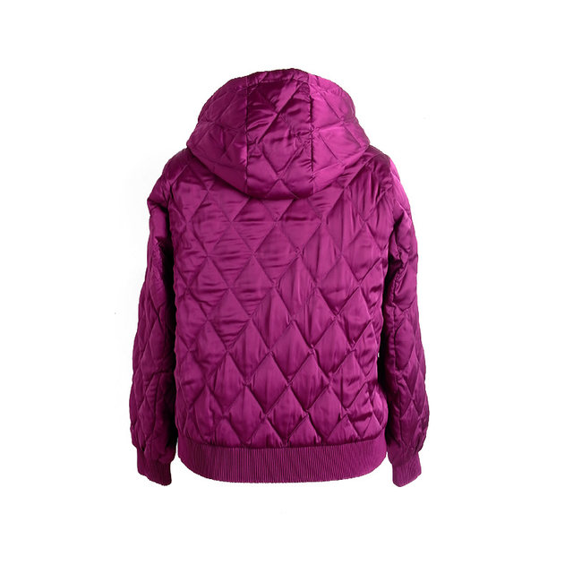 Fat Mrs. Plus Size Women's Trendy New Winter Solid Color Hooded Lightweight Slim Short Down Jacket 520404410