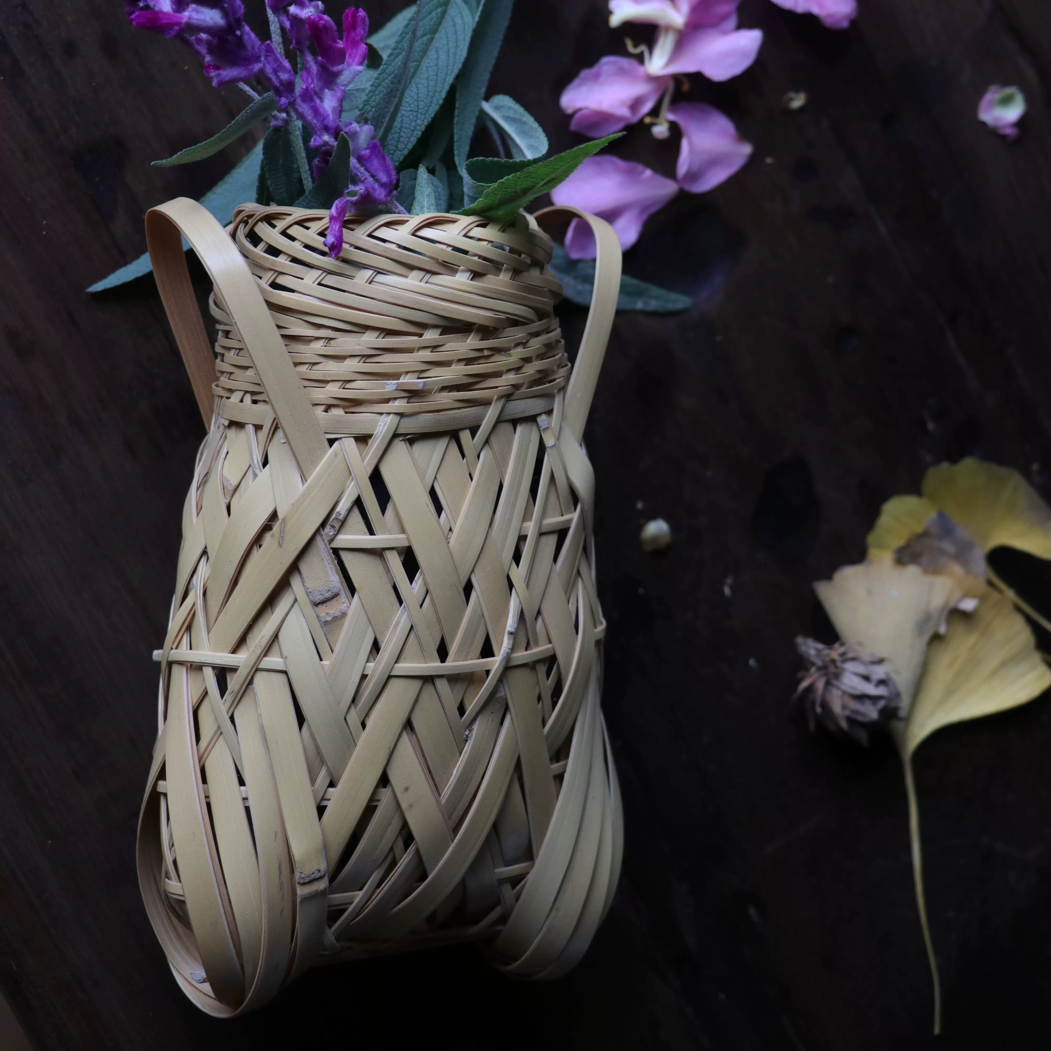 花器日式竹编 新人首单立减十元 21年11月 淘宝海外