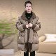 
2025 winter middle-aged and elderly mothers' down jacket women's winter thickened and warm loose large size belly-covering coat