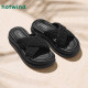 Hot air thick-soled sandals for women in summer 2025 new style of outdoor slippers heightened beach sandals beige versatile half-drag