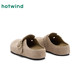 Hot style retro Birkenstock shoes for women 2025 new autumn casual toe-toe half slippers