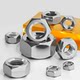 304 stainless steel hexagonal nut 201 nut M3M4M5M6M8M10m12M16M20 stainless steel screw cap