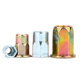 Flat hexagonal pull rivet nut Half -corner riveting hood M4M5M6M8M10M12 small imperial head hexagonal pull rivet
