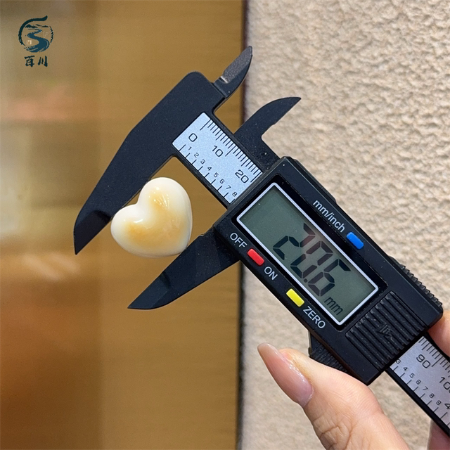 Charcoal-grilled natural ivory peach diy accessories hand-woven hand rope necklace Wenwan Buddha beads jewelry spacer beads