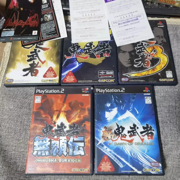 美品ps2 的正版游戏鬼武者1 2 3 无赖传全套 Taobao 美品ps2 的正版游戏鬼武者1 2 3 无赖传全套 Taobao