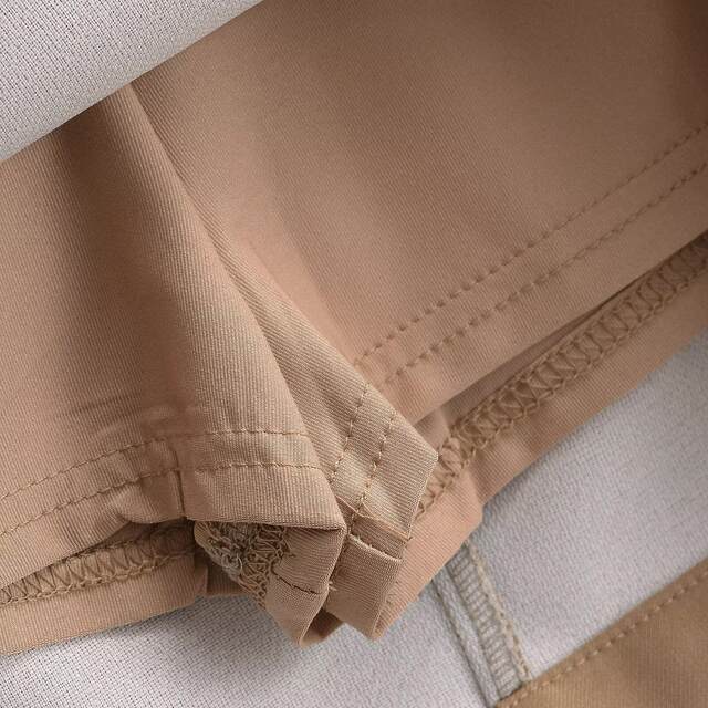 Cotton retro British low waist solid color hip skirt old belt anti-exposure hot girl one-step skirt suit short skirt