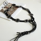 Aokang Belt Women's 2025 New Knitted Punch-free Cowhide Belt Ethnic Style Women's Waist Envelope Decoration with Skirt