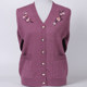 Spring clothing for the elderly, mother's sweater cardigan, V-neck granny wear, thin wool knitted bottoming shirt, clothes for the elderly