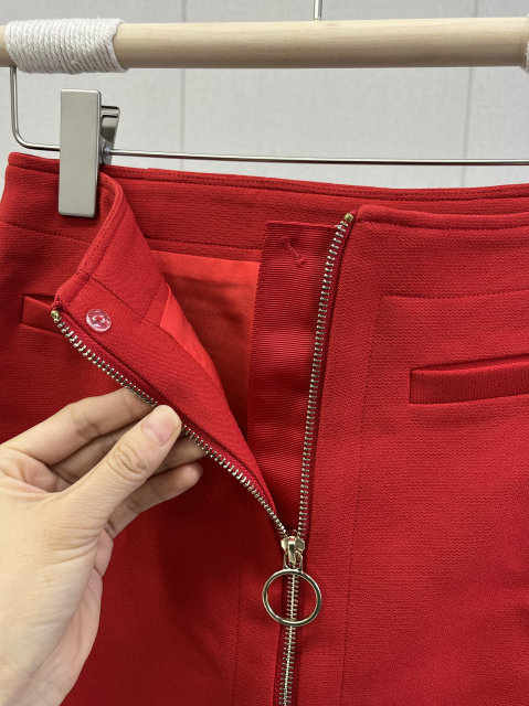 
New fashionable and versatile high-waisted slim zipper hip skirt for women