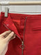 
New fashionable and versatile high-waisted slim zipper hip skirt for women