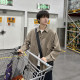 @Hong Kong Arts and Art Men Laiser Tiansi Cotton Working Long Sleeve Shirt Men's Autumn Slack Inner Casual Shirt