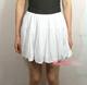 Summer pure cotton pleated puff skirt Student sports short skirt loose large size casual knitted skirt