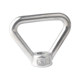 National standard 304 stainless steel lifting eye nut screw bolt screw nut triangular ring Japanese style high-foot marine lifting nut