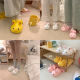 Thin Strips Cute Cartoon Rabbit Hole Shoes Female Summer Student Outerwear Non-Slip Ins Girls Heart Toe Sandals