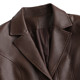 Middle-aged mother leather jacket women's autumn new casual loose jacket for elderly women fashion slim women's leather suit
