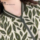 Baseball uniform jacket for women autumn large size thin jacket printed in February and August collarless 2023 new cardigan D3711